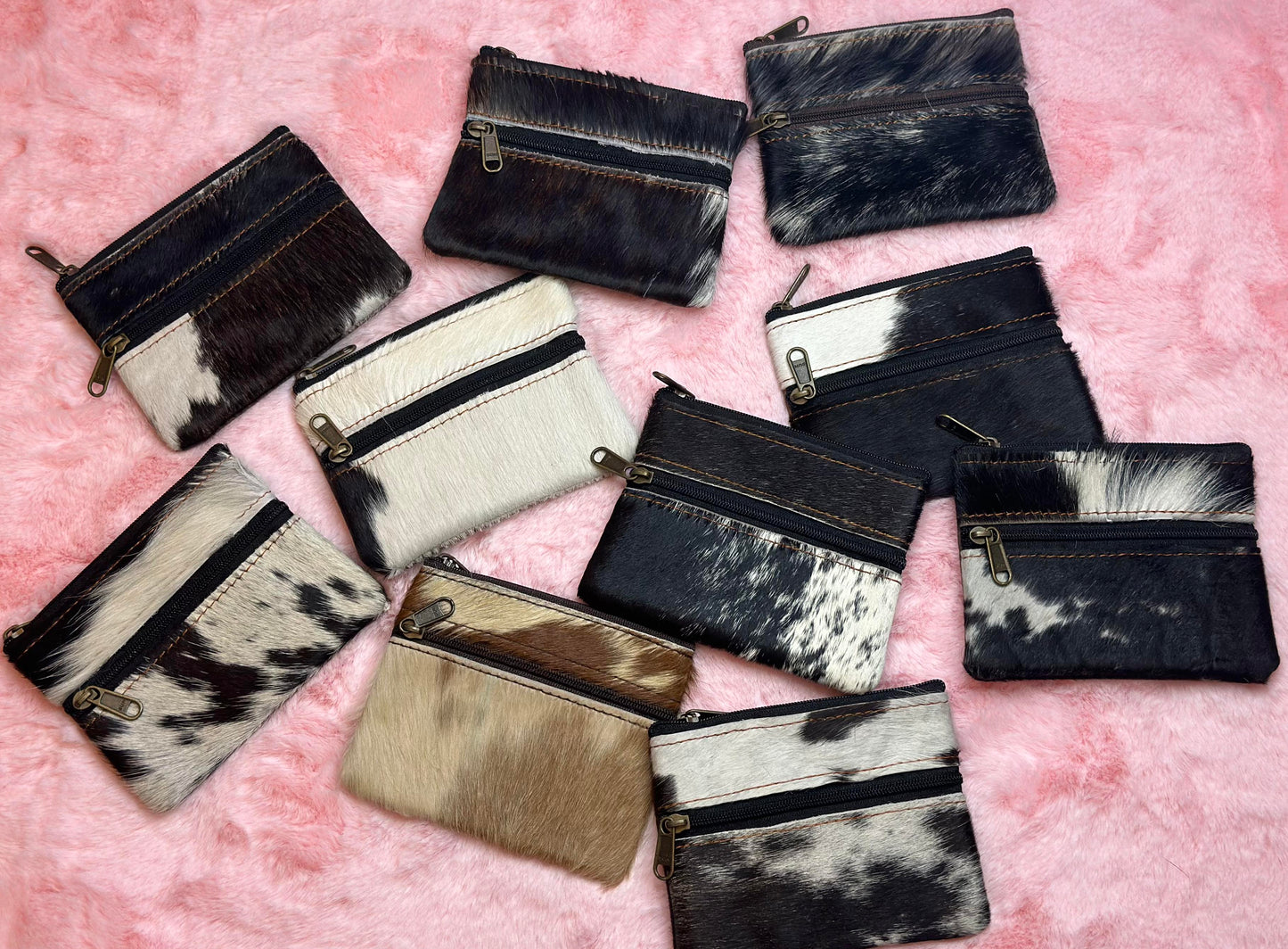 Small Cowhide Coin Purse