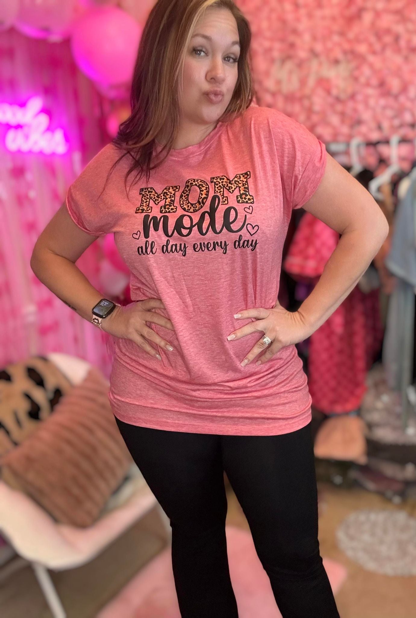 Mom Mode Universal Tee/Moo Moo