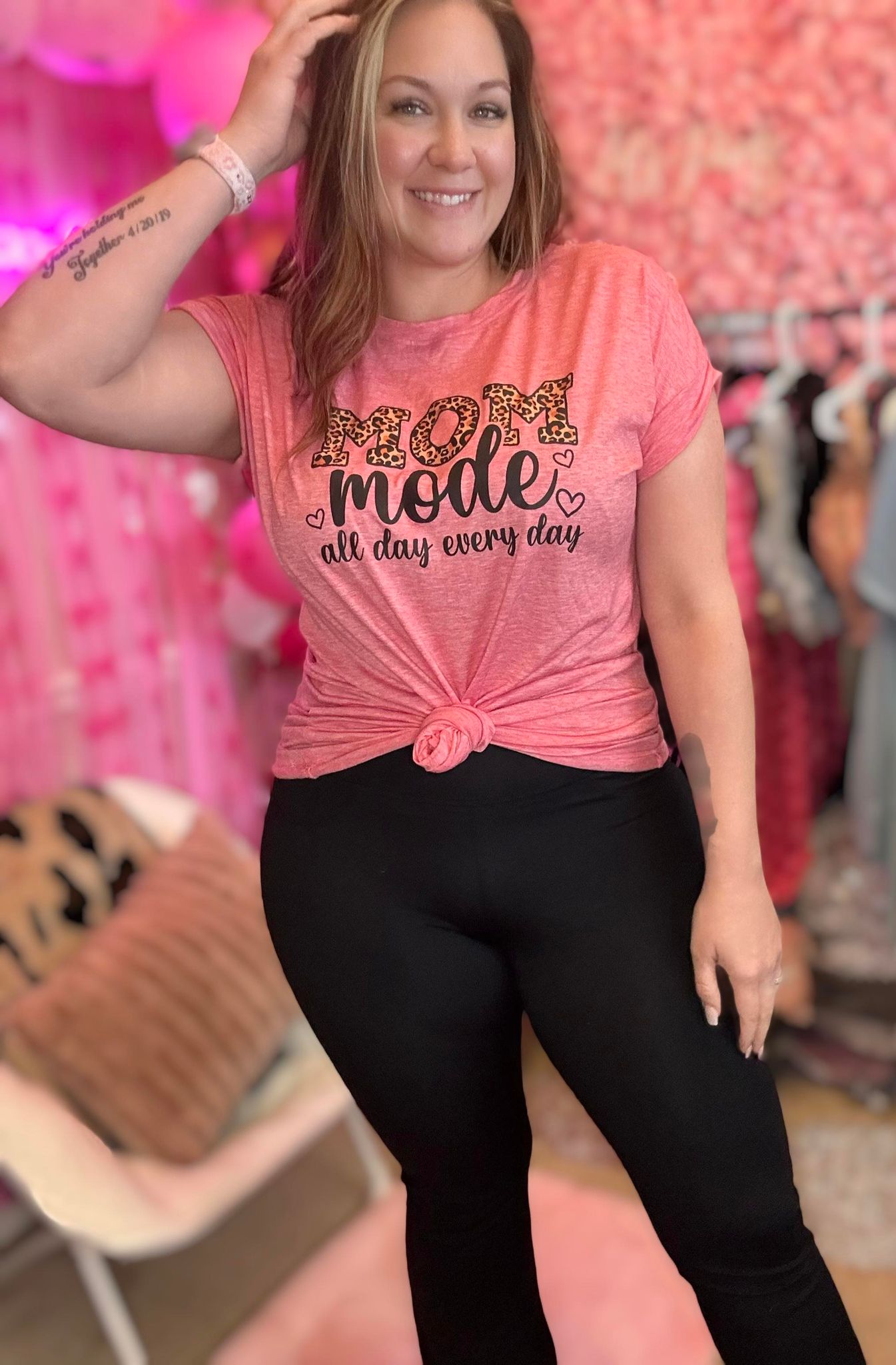 Mom Mode Universal Tee/Moo Moo